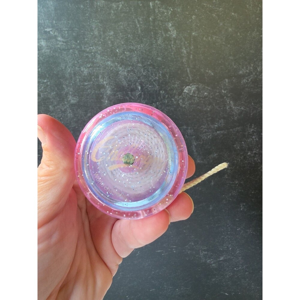 Challenger Yo Yo Pink Sparkly USED